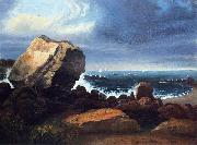 Thomas Doughty Scituate Beach, Massachusetts oil painting artist